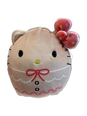 Kellytoy Squishmallows Hello Kitty Gingerbread 8” Plush